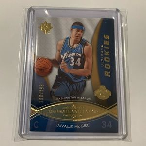 JaVale McGee ‘09 Upper Deck Rookie Card 208/499